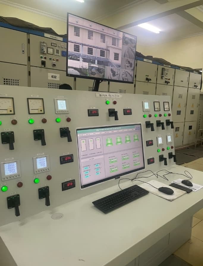 Khắc phục, sửa chữa hệ thống SCADA các trạm bơm Hữu Bị, Vĩnh Trị I, Cổ Đam, Nhâm Tràng sau cơn bão số 3